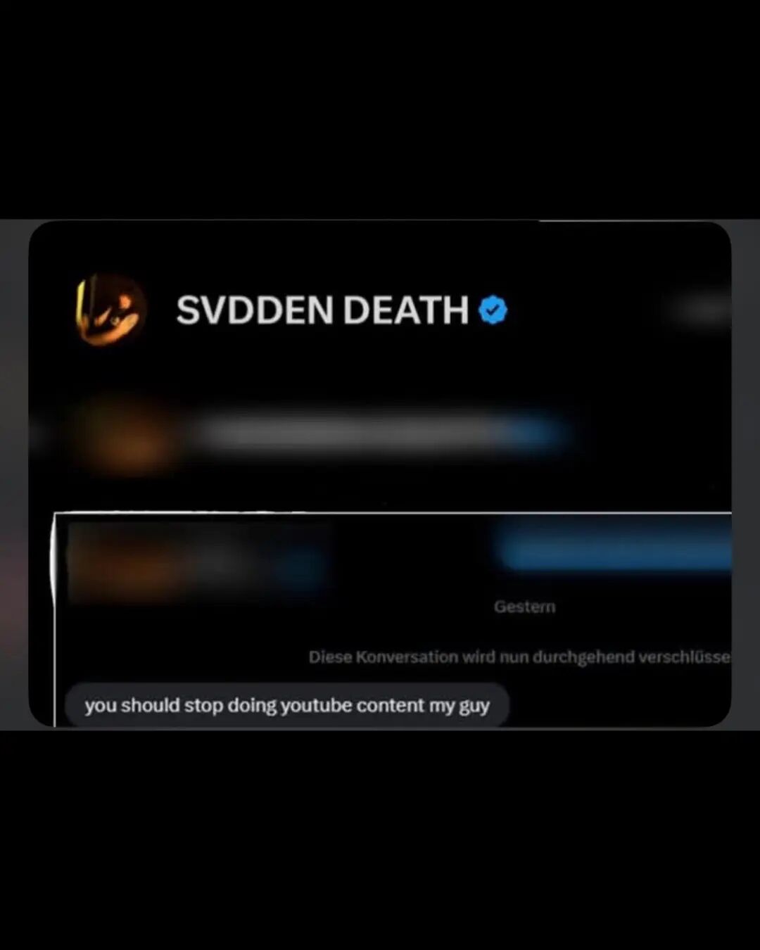 Svdden Death addressing Code Pandorum's recent insta post : r/dubstep